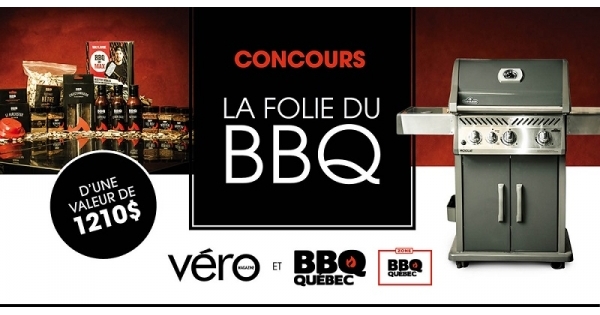 Concours La folie du BBQ : un barbecue et un ensemble d’accessoires à gagner Concours La folie du BBQ : un barbecue et un ensemble d’accessoires à gagner