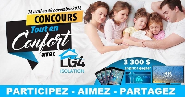 Concours Gagnez un téléviseur 4k de 55 pouces! Concours Gagnez un téléviseur 4k de 55 pouces!