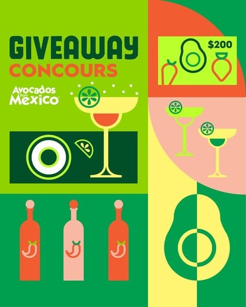 Concours Avocados from Mexico - Gagne le kit parfait pour tes 5 à 7!