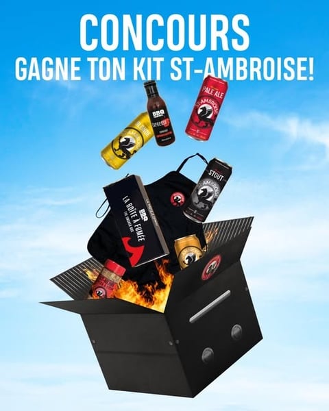 Concours BBQ Bière St-Ambroise ! Concours BBQ Bière St-Ambroise !