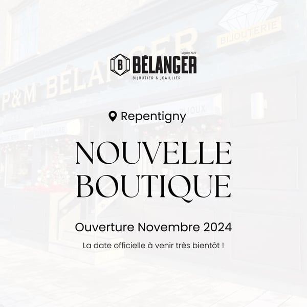 Concours Bijouterie P & M Bélanger - Gagnez une carte-cadeau de 500$ à dépenser en boutique!