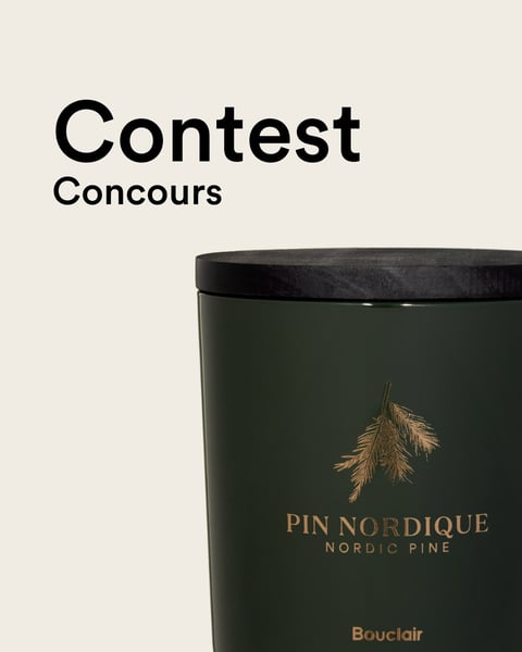 Concours Bouclair - Gagnez une carte-cadeau d'une valeur de 200 $ !