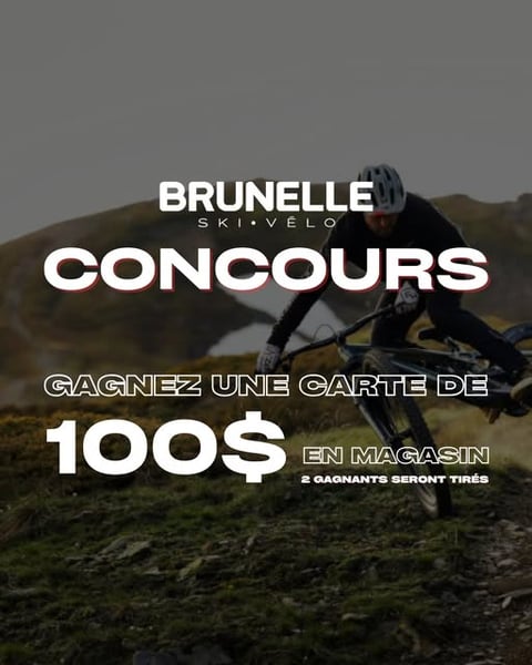 Concours Brunelle Ski Vélo - Courez la Chance de Gagner une Carte-Cadeau de 100 $