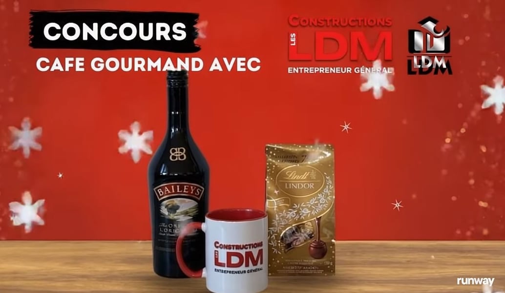 Concours CAFÉ GOURMAND  – Constructions LDM!