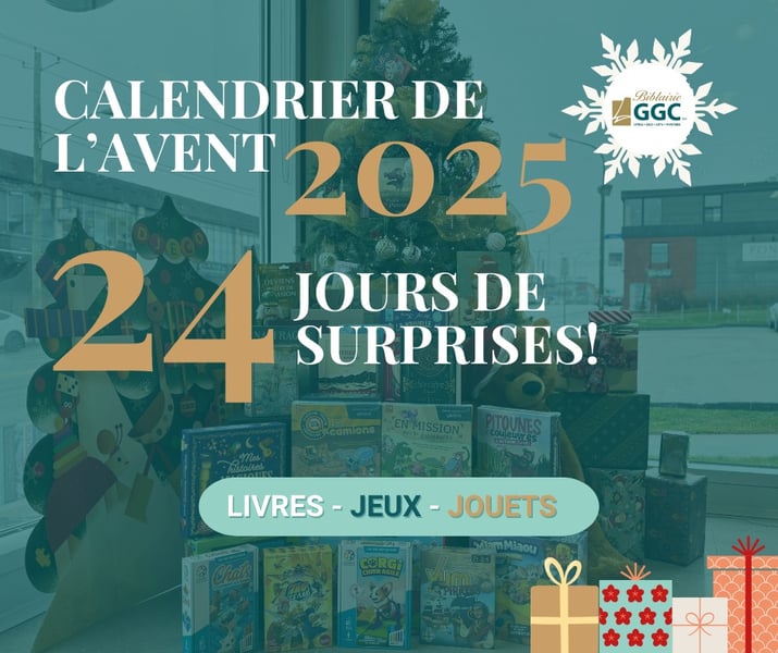 Concours Calendrier de l’Avent 2025 – Biblairie GGC