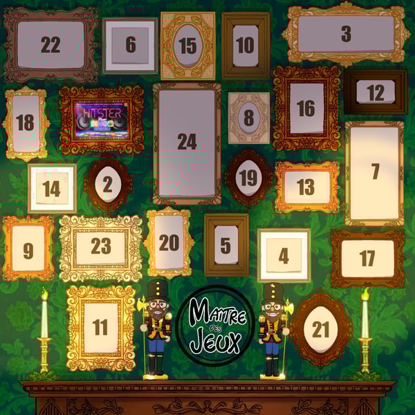 Concours Calendrier de l’Avent 2025 – Maître des Jeux