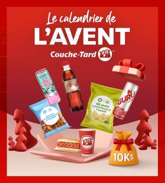 Concours Calendrier de l'Avent Couche-Tard!