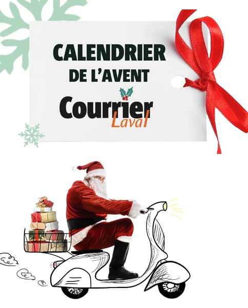 Concours Calendrier de l'Avent Courrier Laval