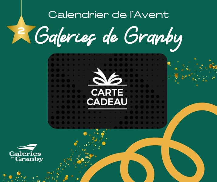 Concours Calendrier de l’Avent de Noël – Galeries de Granby
