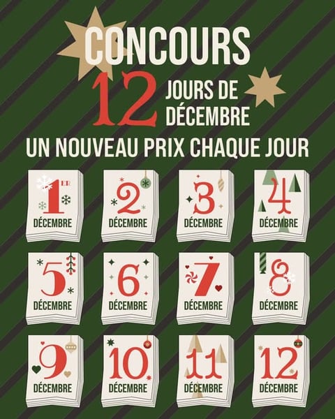 Concours Calendrier de l'Avent SAIL !