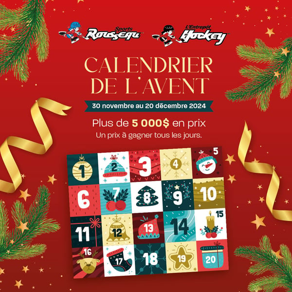 Concours Calendrier de l'Avent Sports Rousseau