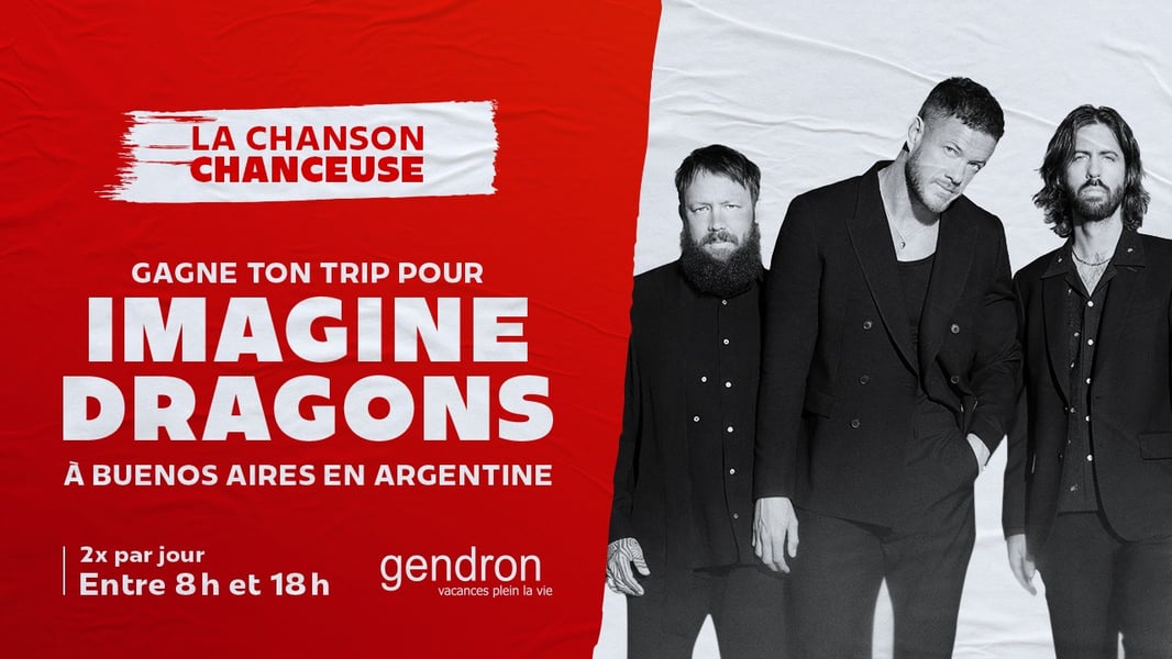 Concours CKOI 96,9 - Gagne ton trip en Argentine pour voir Imagine Dragons ! Concours CKOI 96,9 - Gagne ton trip en Argentine pour voir Imagine Dragons !