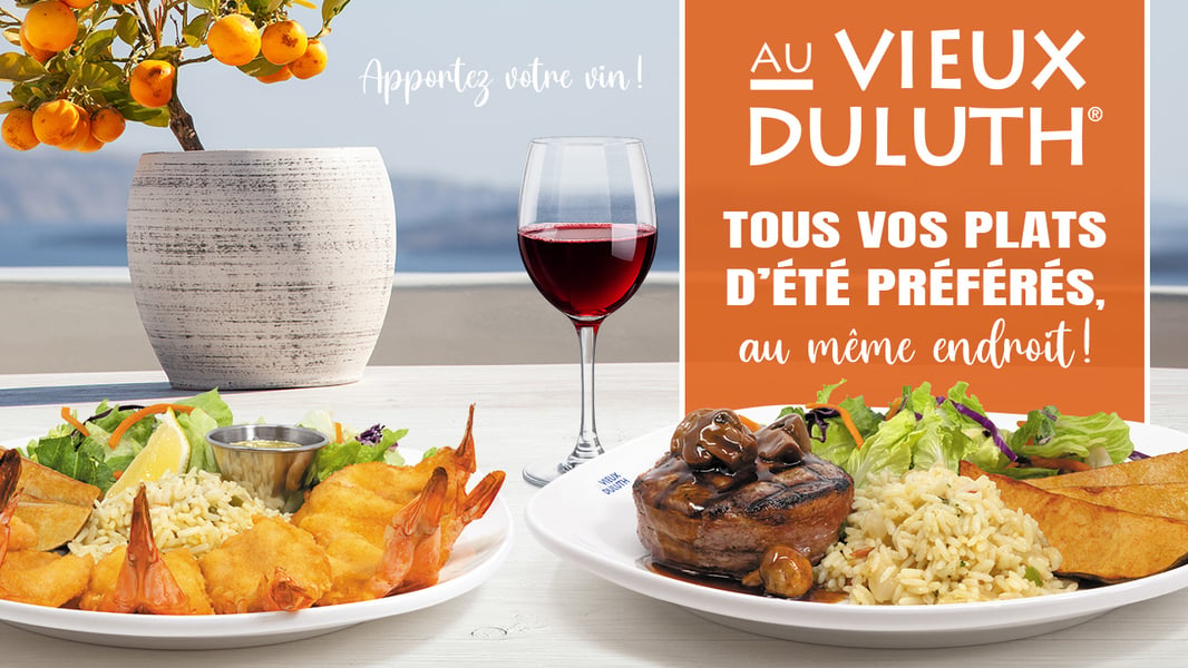 Concours CKOI 96,9 Gagnez un chèque-cadeau Au Vieux Duluth d'une valeur de 100$!