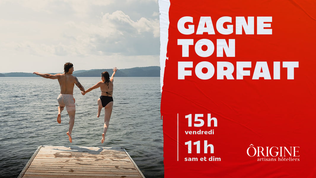 Concours CKOI 96,9 Gagnez un forfait Origine artisans hôteliers!