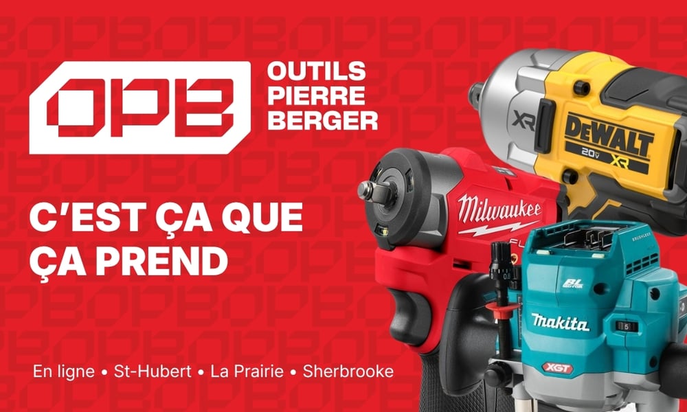 Concours CKOI 96,9 Gagnez une carte cadeau 150$ chez Outils Pierre Berger!