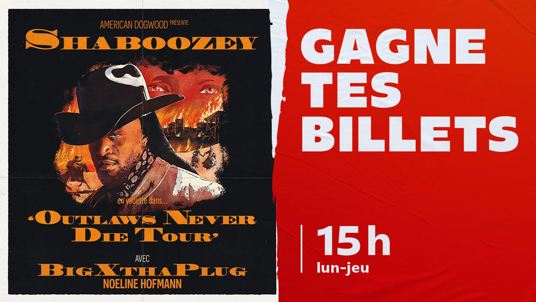 Concours Ckoi 96,9 Gagnez vos billets pour Shaboozey!