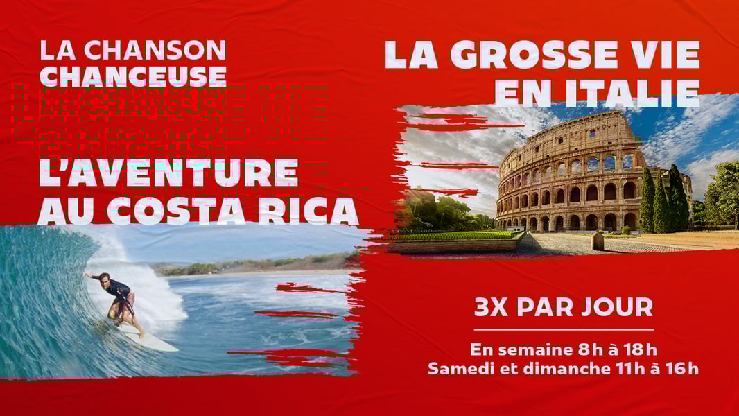 Concours CKOI 96,9 Voyage pour 2 au Costa Rica ou en Italie