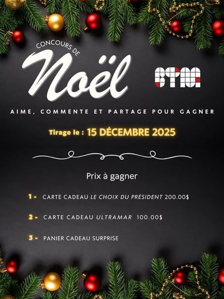 Concours Construction Tendance Et Moderne - Tirage du temps des Fêtes!