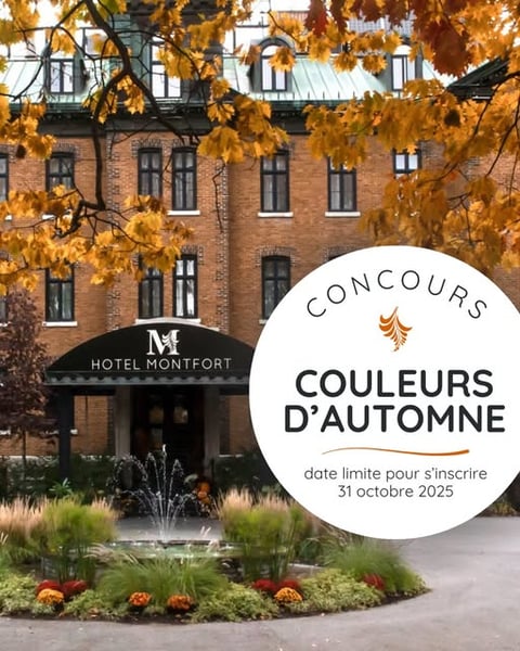 Concours COULEURS D'AUTOMNE AU MONTFORT !