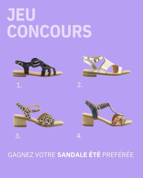Concours Delcambe Chaussures - Gagnez votre paire de sandale préférée! Concours Delcambe Chaussures - Gagnez votre paire de sandale préférée!