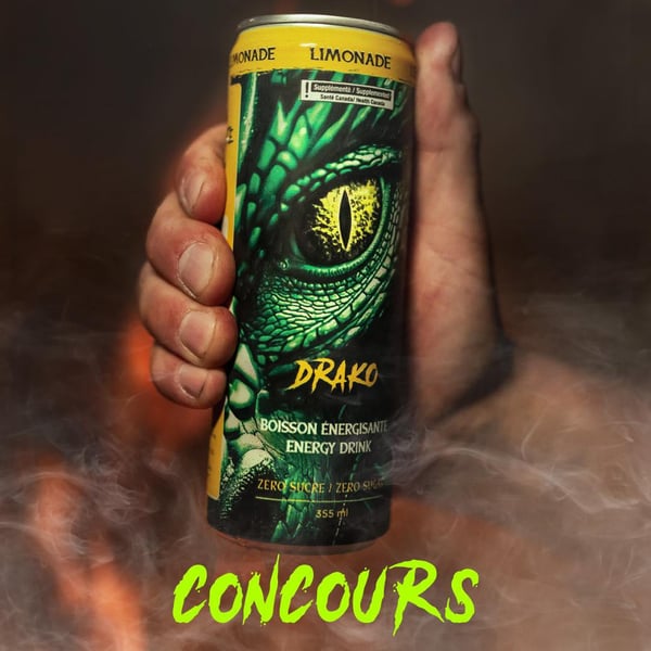 Concours Drako Caisse de 24 Canettes