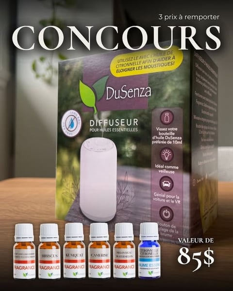 Concours DuSenza - Gagnez un panier rempli de nouveautés parfumées. Concours DuSenza - Gagnez un panier rempli de nouveautés parfumées.