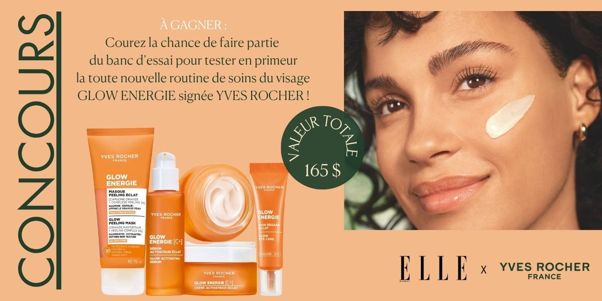 Concours ELLE Québec et Yves Rocher
