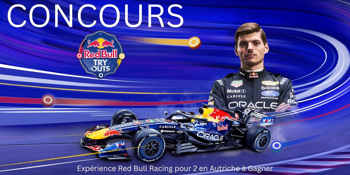 Concours Essais Red Bull Gagnez un Voyage au Red Bull Racing en Autriche !