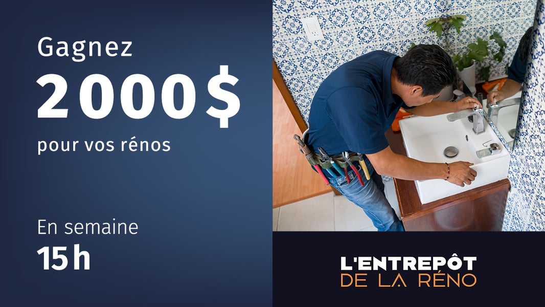 Concours FM 106,9 Mauricie - Gagnez 2 000$ pour vos rénos! Concours FM 106,9 Mauricie - Gagnez 2 000$ pour vos rénos!
