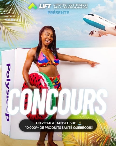Concours Gagne un voyage dans le sud et plus de 10 000$+ en produits santé Québécois! Concours Gagne un voyage dans le sud et plus de 10 000$+ en produits santé Québécois!