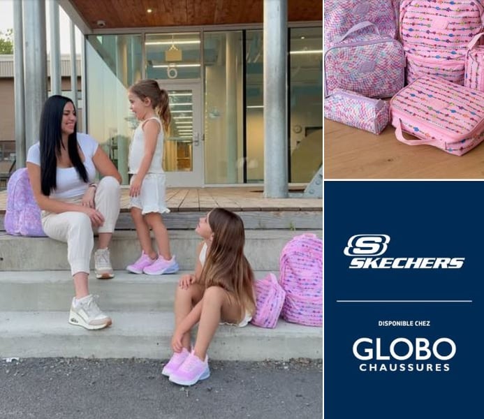 Concours Gagne une paire de chaussures + un ensemble complet comprenant un sac à dos, une boîte à lunch et un coffre à crayon, le tout de SKECHERS ! Concours Gagne une paire de chaussures + un ensemble complet comprenant un sac à dos, une boîte à lunch et un coffre à crayon, le tout de SKECHERS !