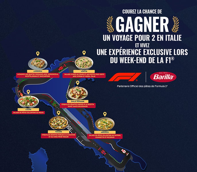 Concours Gagner un week-end de Formula 1 en Italie!