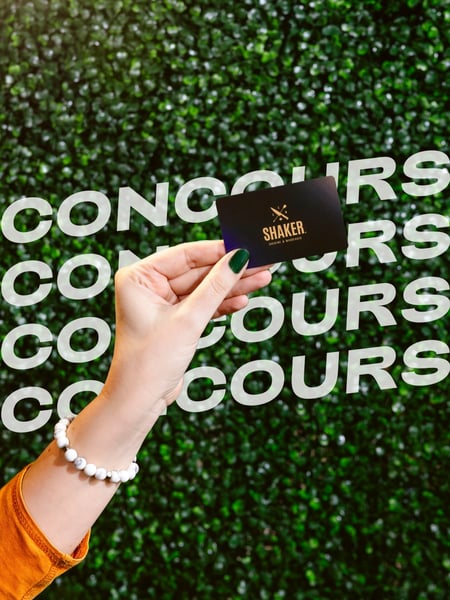 Concours Gagner une carte-cadeau de 500$ au SHAKER Concours Gagner une carte-cadeau de 500$ au SHAKER