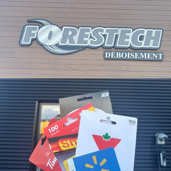 Concours Gagner une des 5 cartes-cadeaux de 100$!