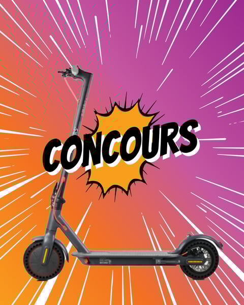 Concours Gagner une trottinette électrique POPPERS Concours Gagner une trottinette électrique POPPERS