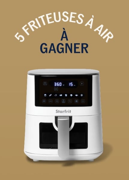 Concours Gagnez 1 des 5 friteuses à air chaud avec Olymel pour la rentrée ! Concours Gagnez 1 des 5 friteuses à air chaud avec Olymel pour la rentrée !