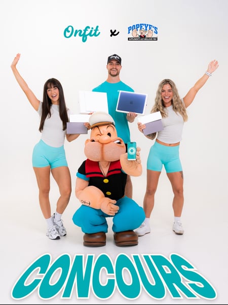 Concours Gagnez 16 000$ en prix avec OnFit App!