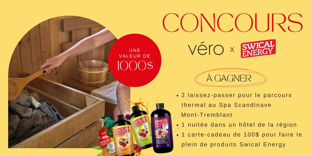 Concours Gagnez 2 laissez-passer pour une escapade bien-être! Concours Gagnez 2 laissez-passer pour une escapade bien-être!
