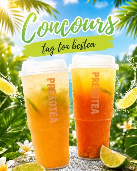 Concours Gagnez 2 thés aux perles de chez Presotea!