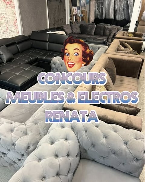Concours Gagnez 250$ chez Renata Meubles en liquidation!