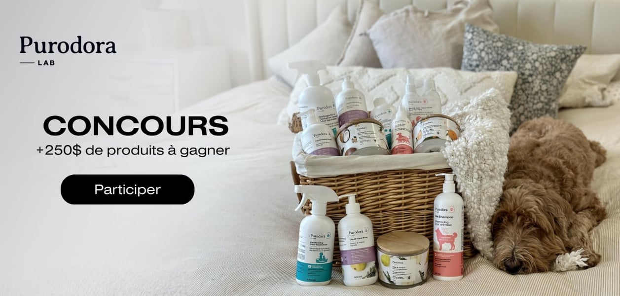 Concours Gagnez +250$ de produits Purodora Lab!