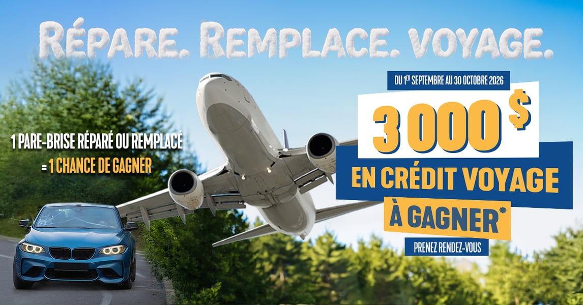 Concours Gagnez 3000$ en crédit-voyage!