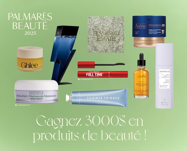 Concours Gagnez 3000$ en produits de beauté ! Concours Gagnez 3000$ en produits de beauté !