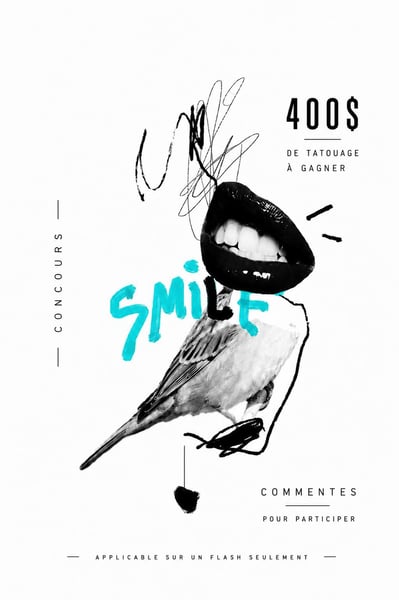 Concours Gagnez 400$ de tatouage!
