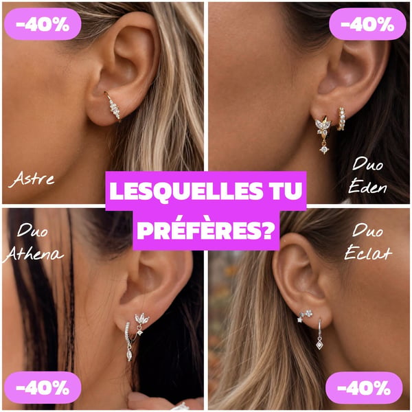 Concours Gagnez des boucles d'oreilles!