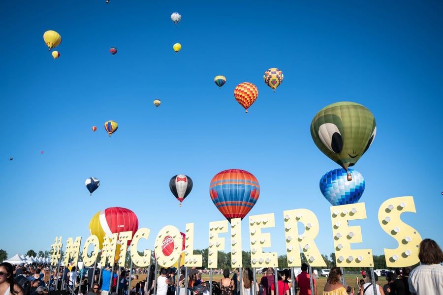 Concours Gagnez des passes pour l'International de montgolfières de Saint-Jean-sur-Richelieu!