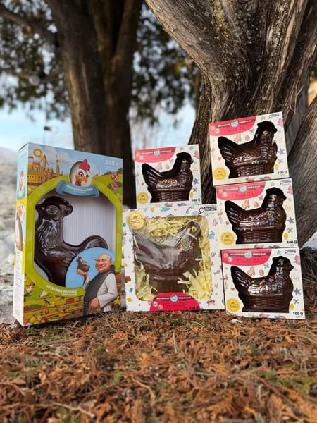 Concours Gagnez des poules en chocolat!