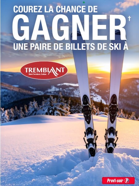 Concours Gagnez deux billets pour le ski Mont Tremblant!