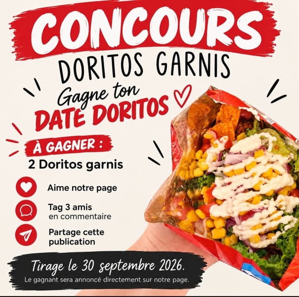 Concours Gagnez deux Doritos garnis et deux limonades maison!
