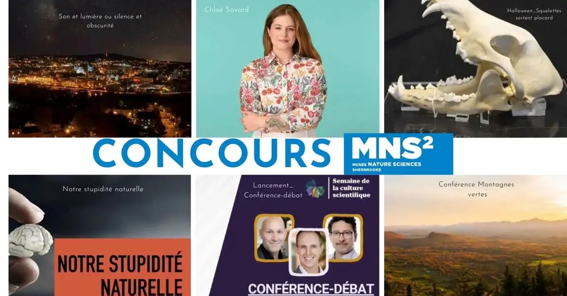 Concours Gagnez deux entrées journalières familiales pour le musée de la nature et des sciences de Sherbrooke!
